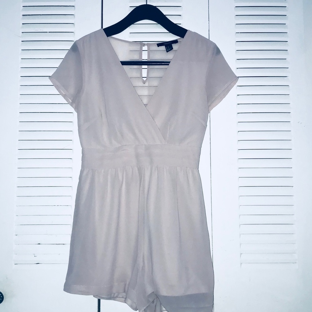Lilac Shorts Romper